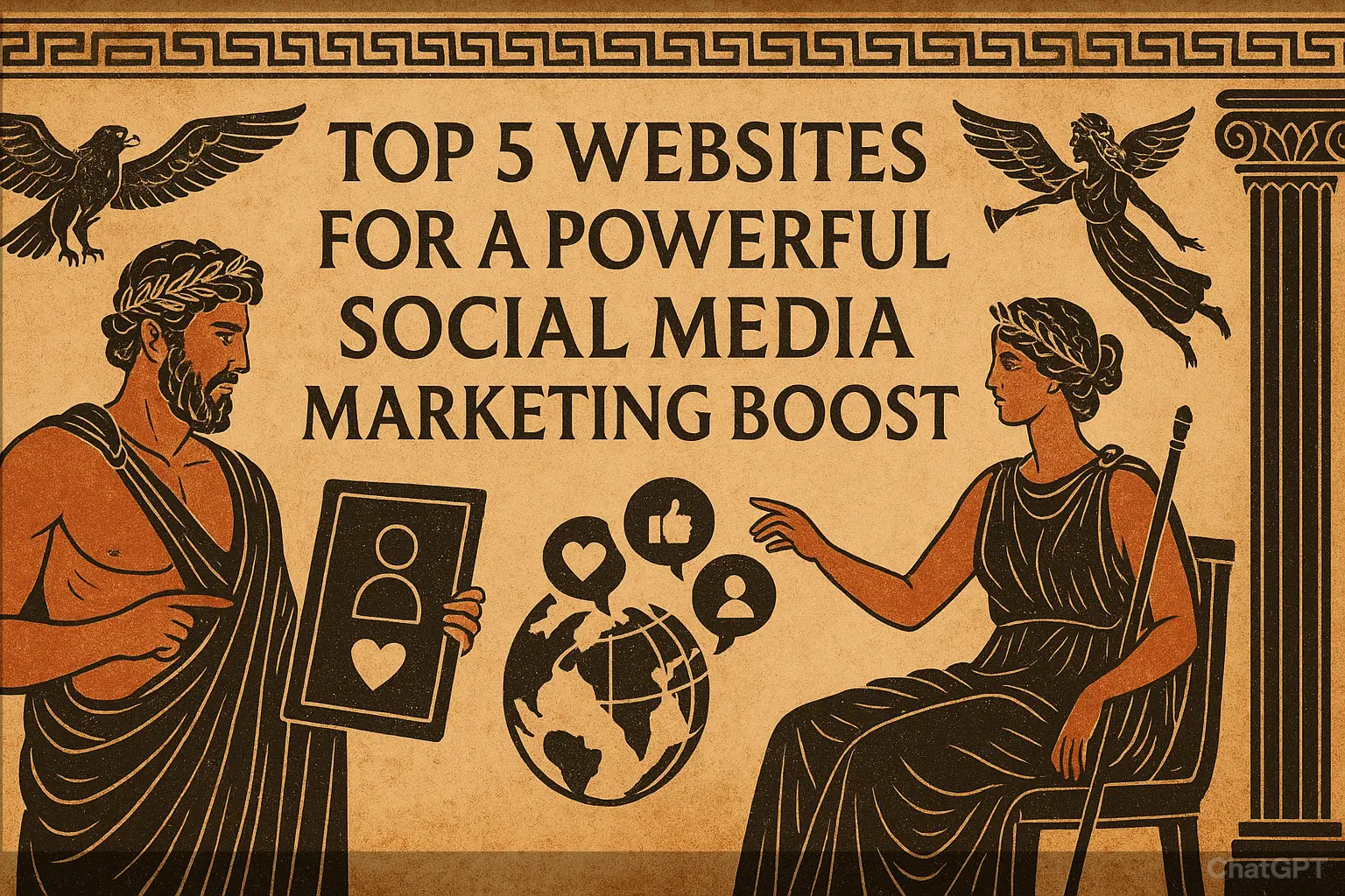 top 5 websites for social media marketing boost banner
